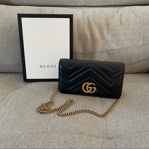 ‼️SOLD‼️Authentic Gucci GG super mini marmont - Picture 1 of 9